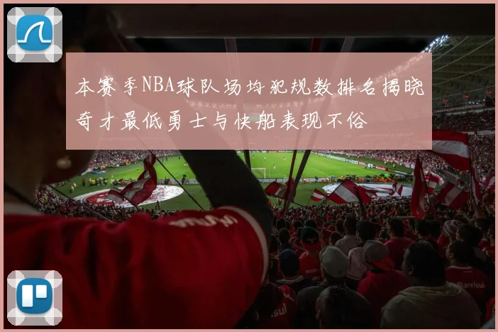 本赛季NBA球队场均犯规数排名揭晓奇才最低勇士与快船表现不俗