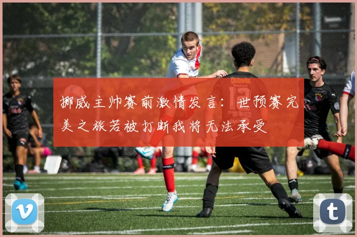 挪威主帅赛前激情发言：世预赛完美之旅若被打断我将无法承受